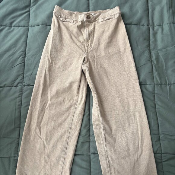 Madewell Emmett Wide-Leg Crop Pants Size 27 - Picture 1 of 3